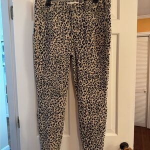 Ella Moss high rise skinny ankle animal print . Size 31 Junior
